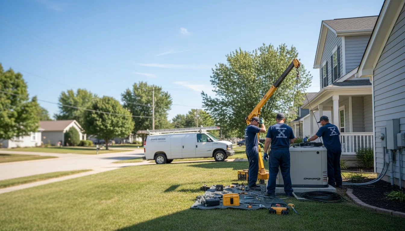 Generator Installation in Johnston, IA near me